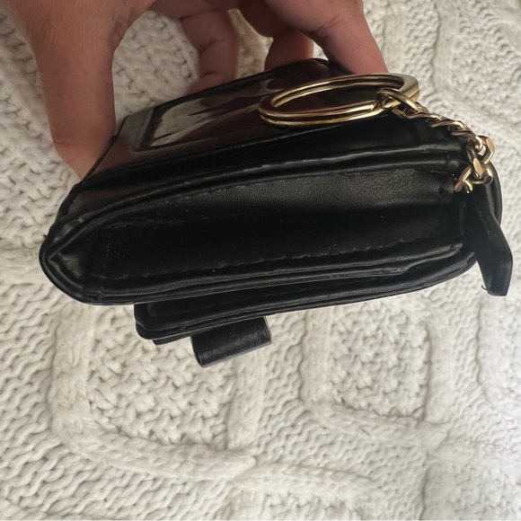 Kate Spade Black Leather Card Holder - Picture 9 of 11